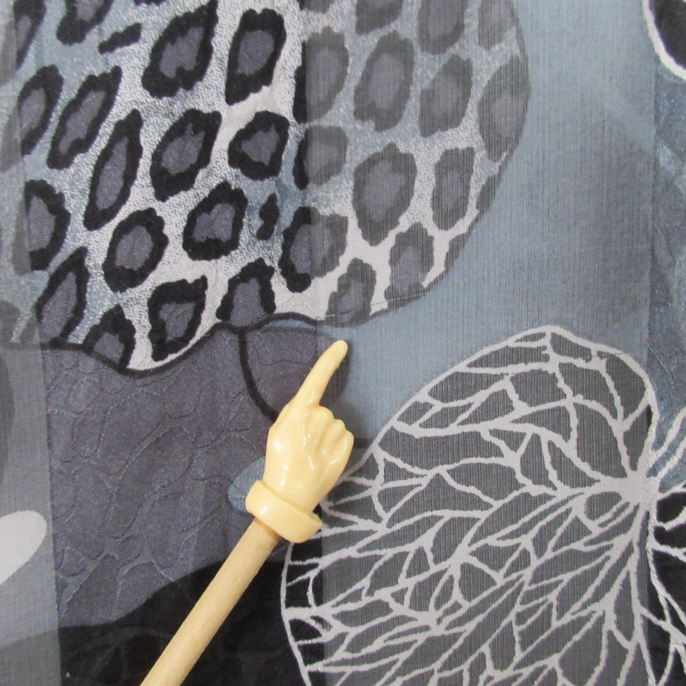 Jones New York Leaves Silk Scarf - Long - 5408