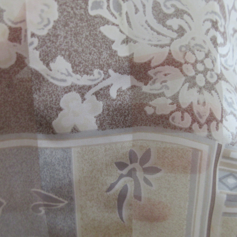 Liz Claiborne Floral Silk Scarf - Long - 5406