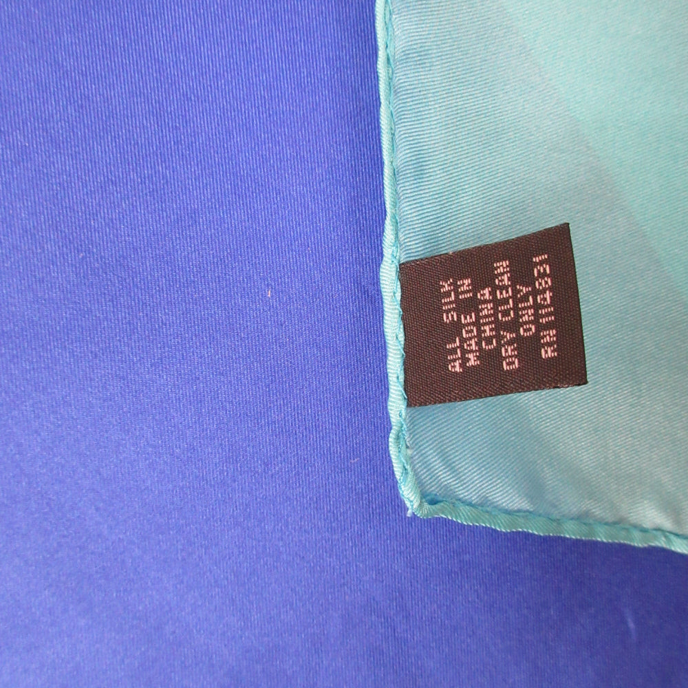 Geometric Silk Scarf Pocket Square Handkerchief - 5412
