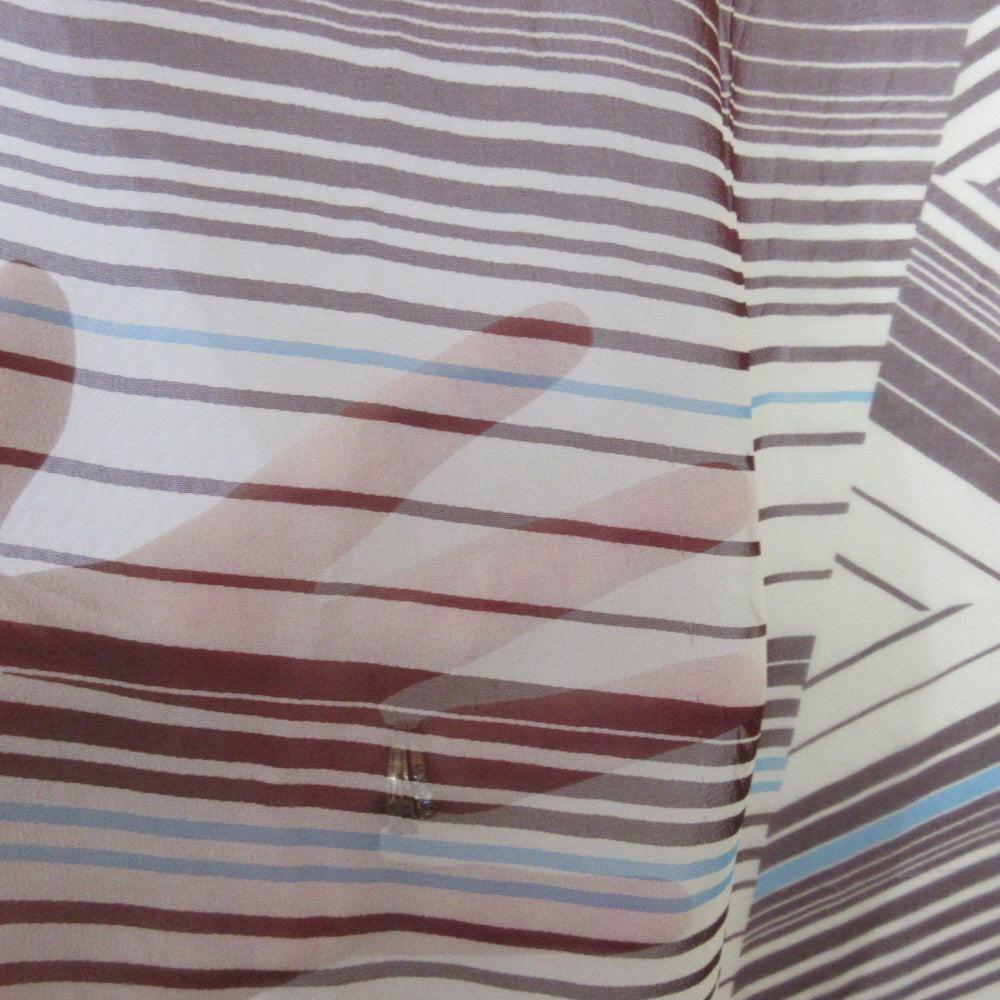 LIZ CLAIBORNE Designer Chiffon Silk Scarf - Long - 1057