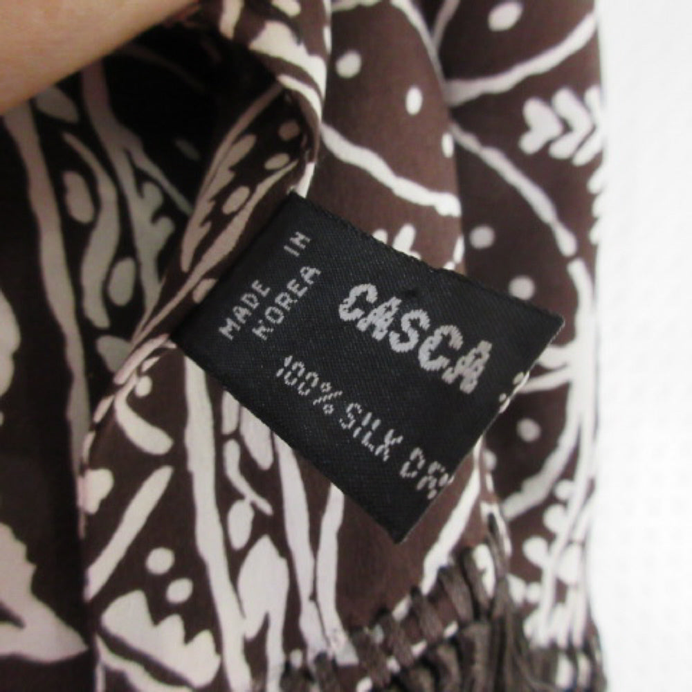 Casca 2 Ply Silk Scarf - Long - 1439