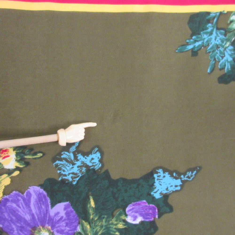 Bill Blass Designer Silk Scarf - Square - 1489