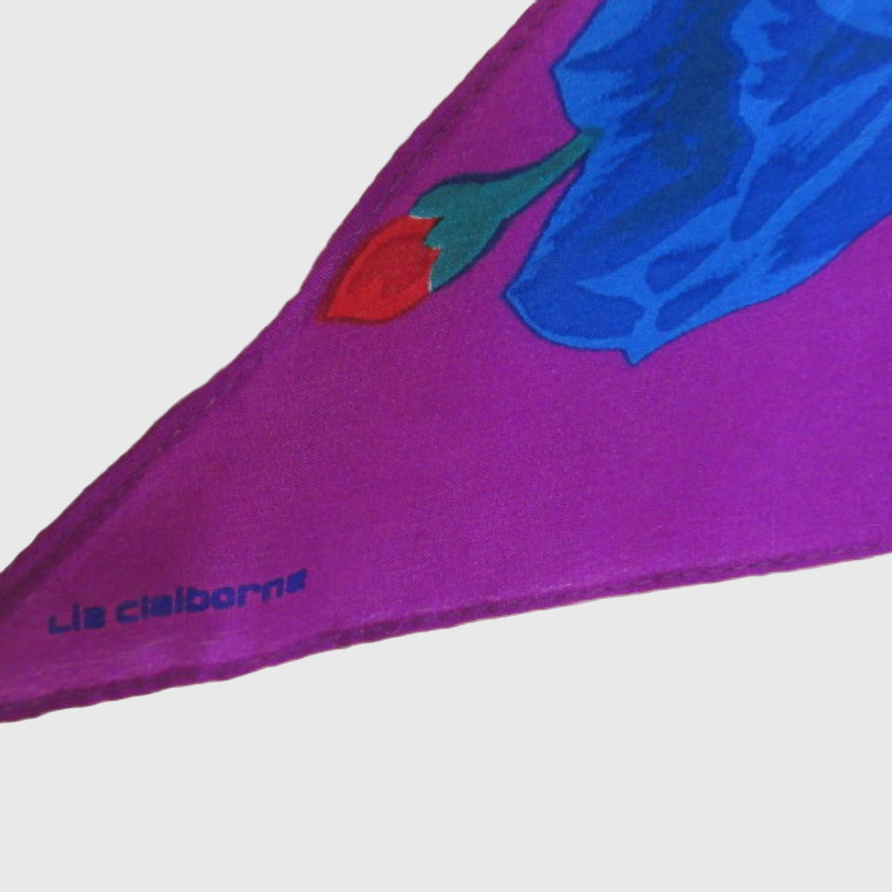 Liz Claiborne Designer Silk Scarf - Long - 1554