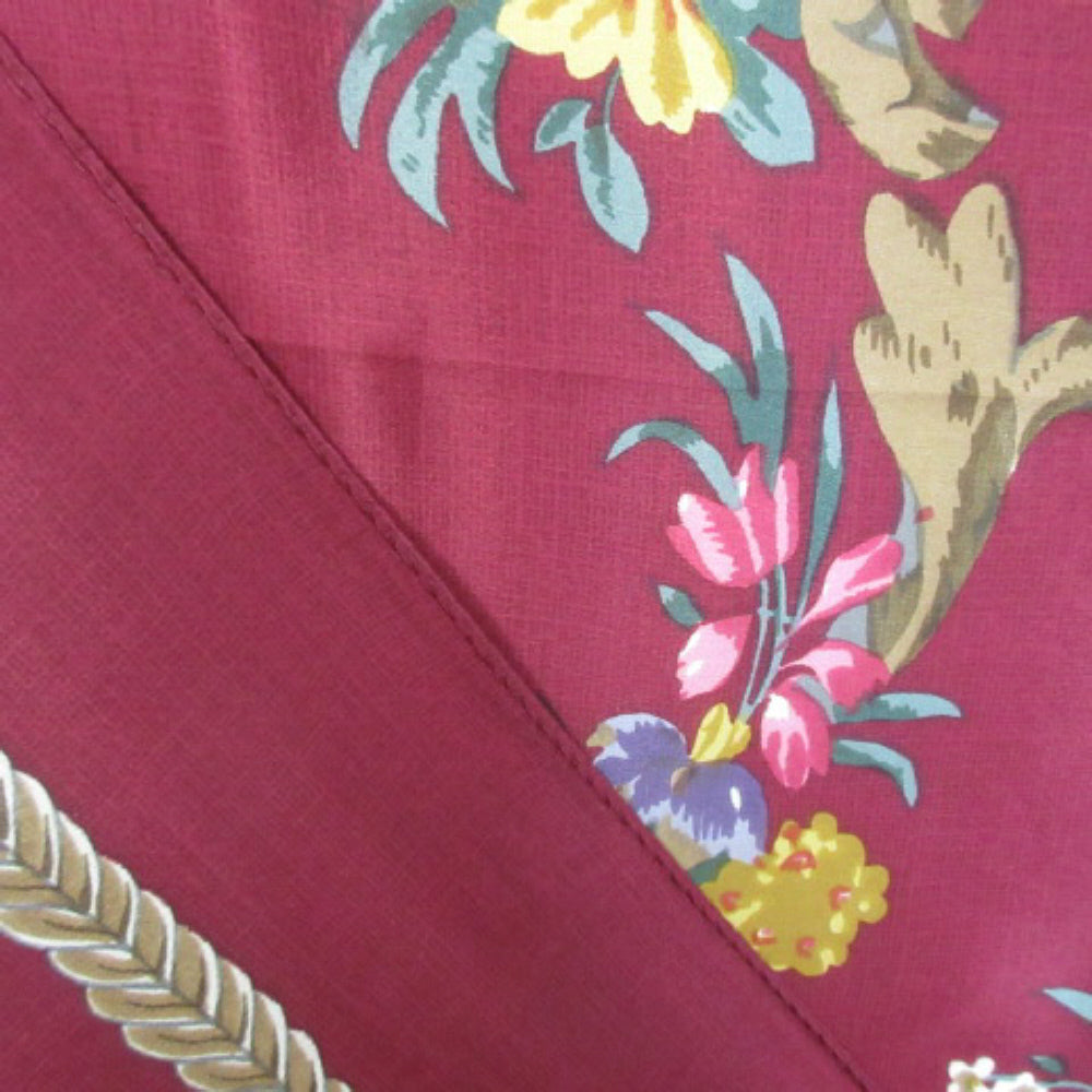 Bill Blass Floral Silk Scarf - Square - 2171