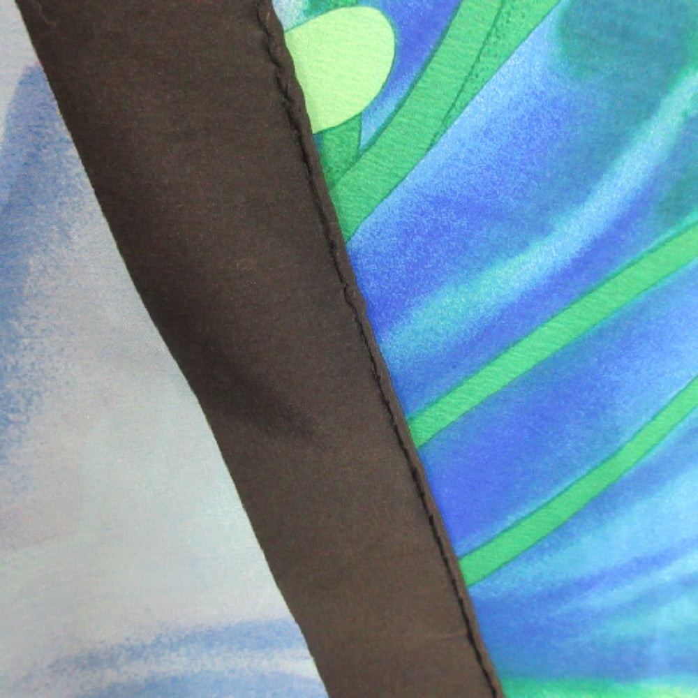 GINNIE JOHANSEN Designer Silk Scarf Square - 2559