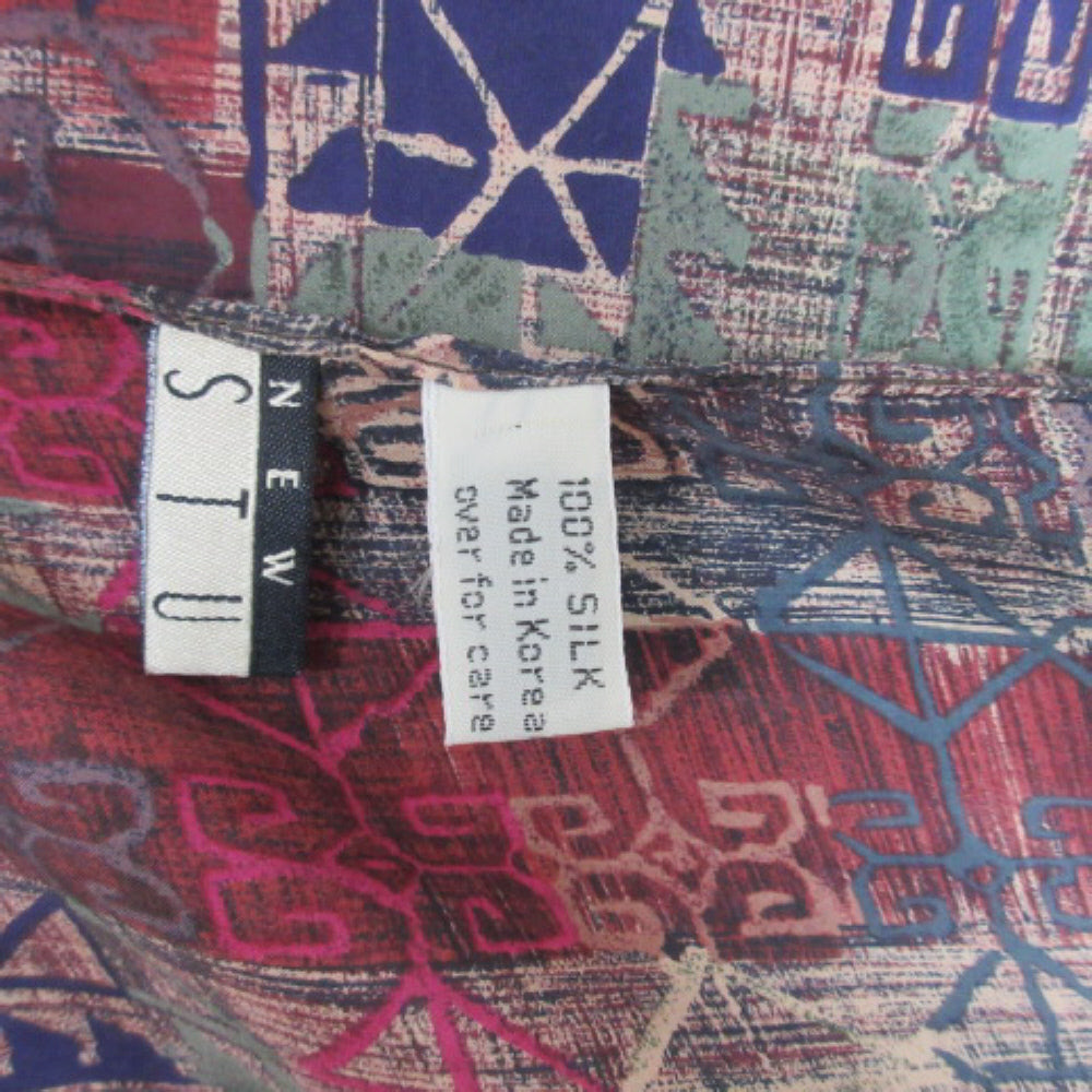 New York Studio Silk Scarf - Square Art 2593