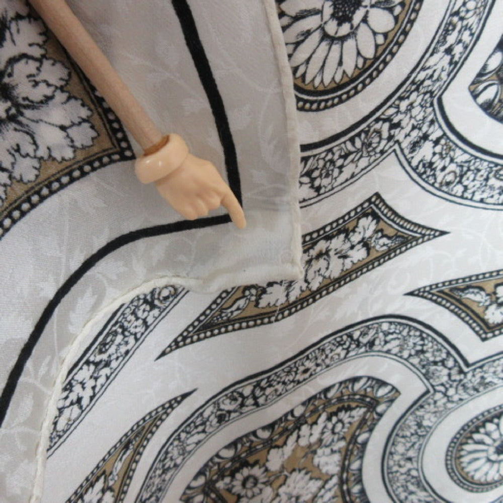 Echo Floral Victorian Silk Scarf - Square 2728