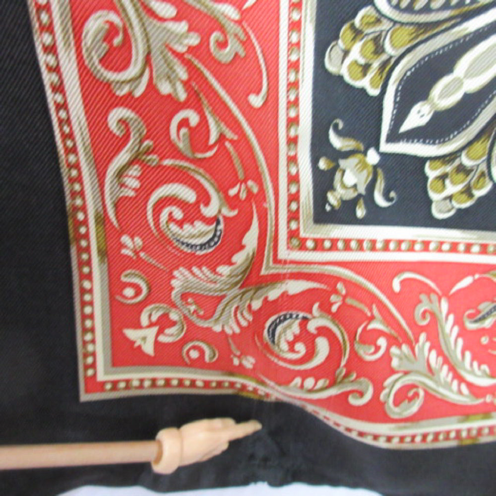 JIM THOMPSON Elephant Design Silk Scarf - Square - 2851