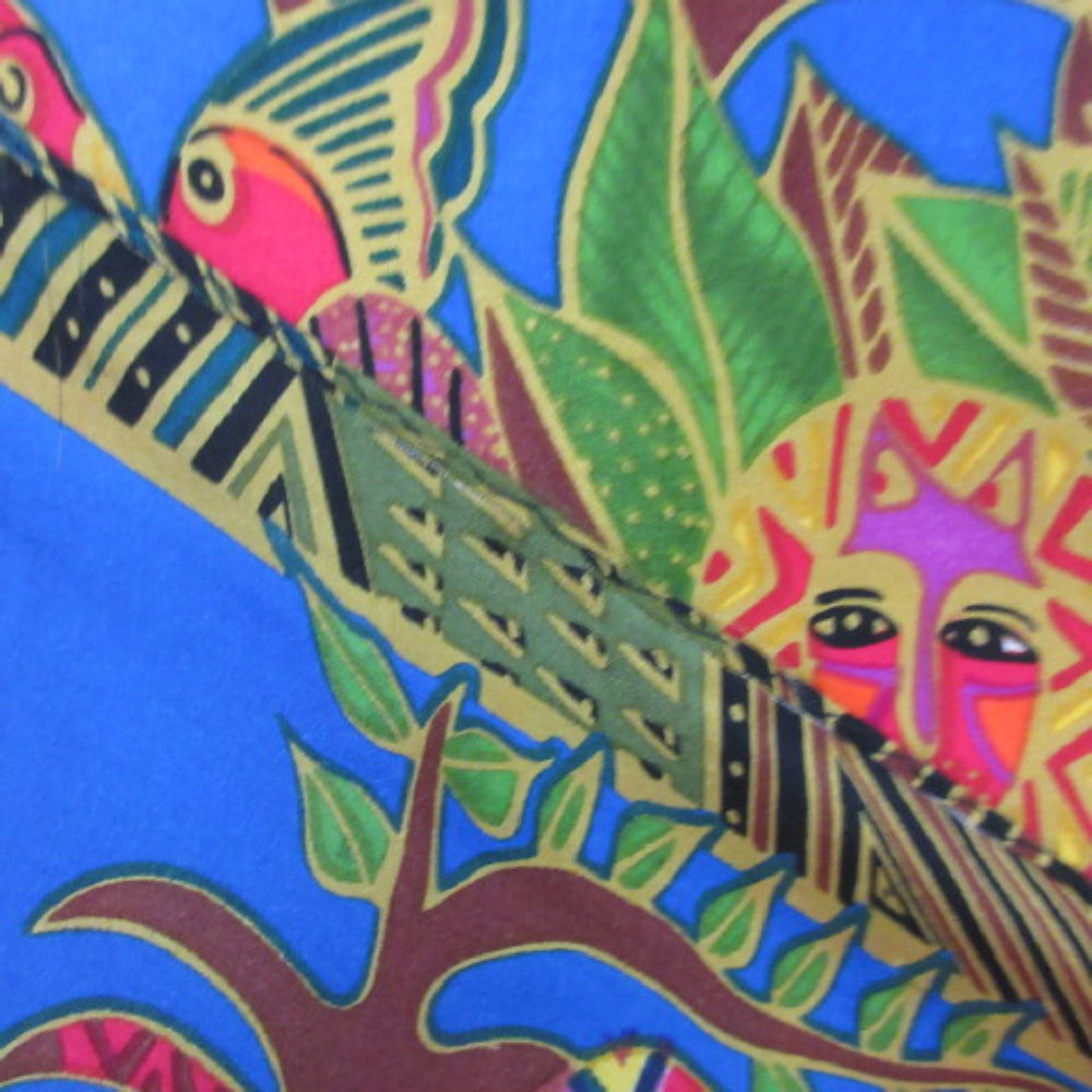 Art Jungle Animals Silk Scarf - Long - 3164