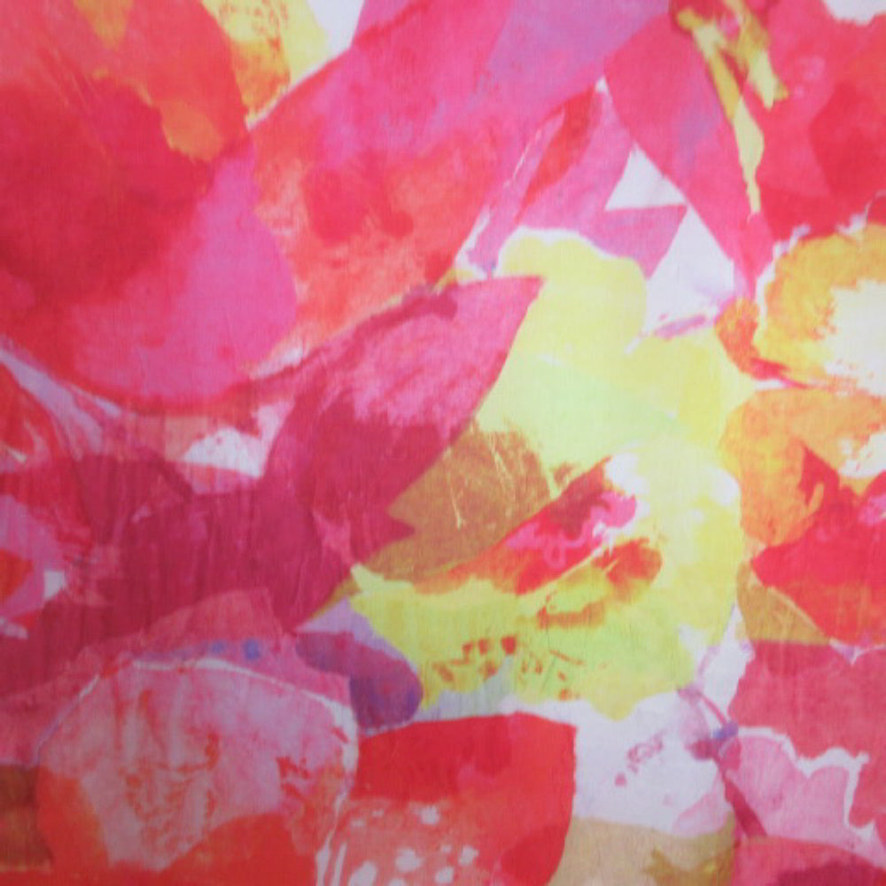 Echo Modern Floral Polyester Scarf - Long - 3425