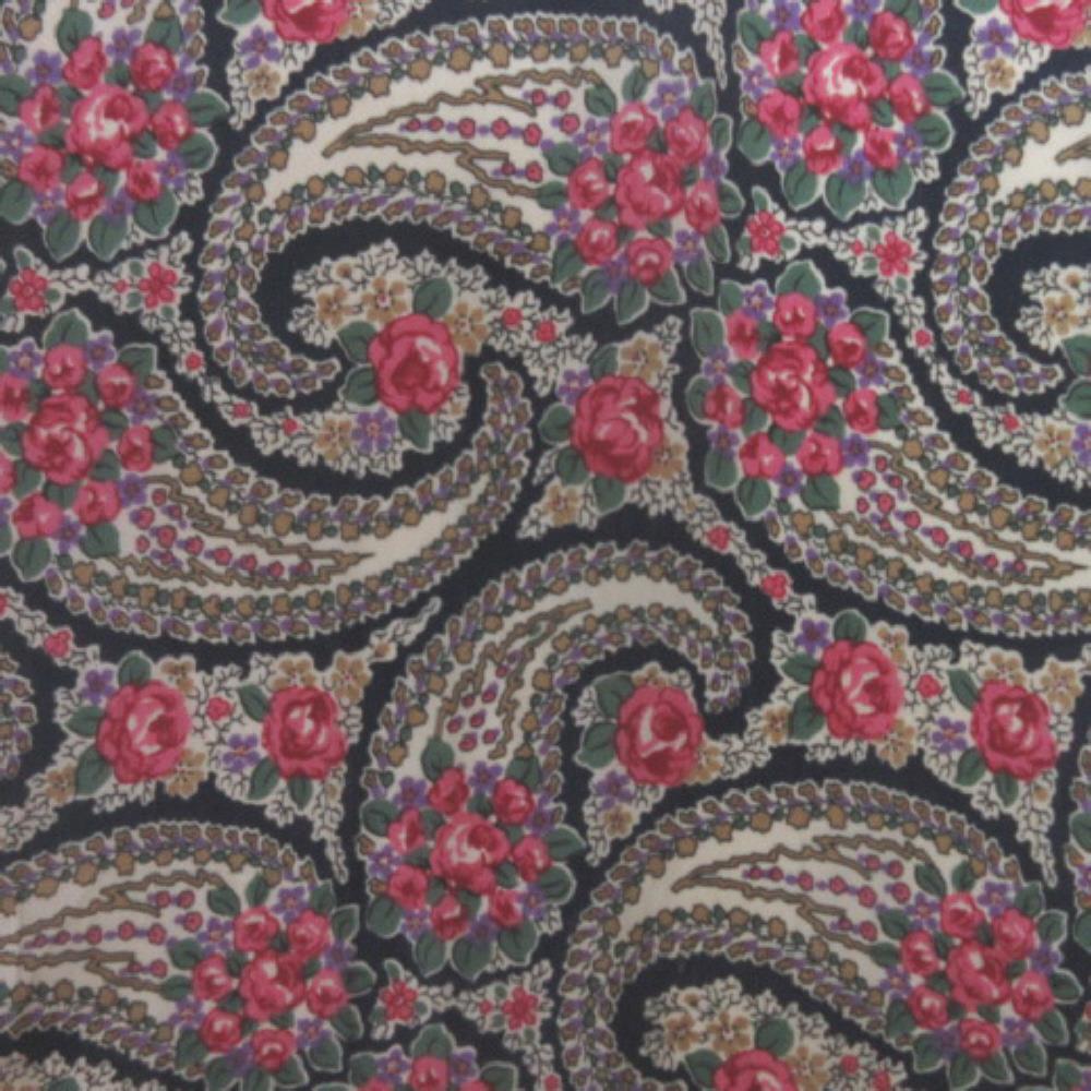 Echo Paisley Floral Silk Scarf - Long - 3534