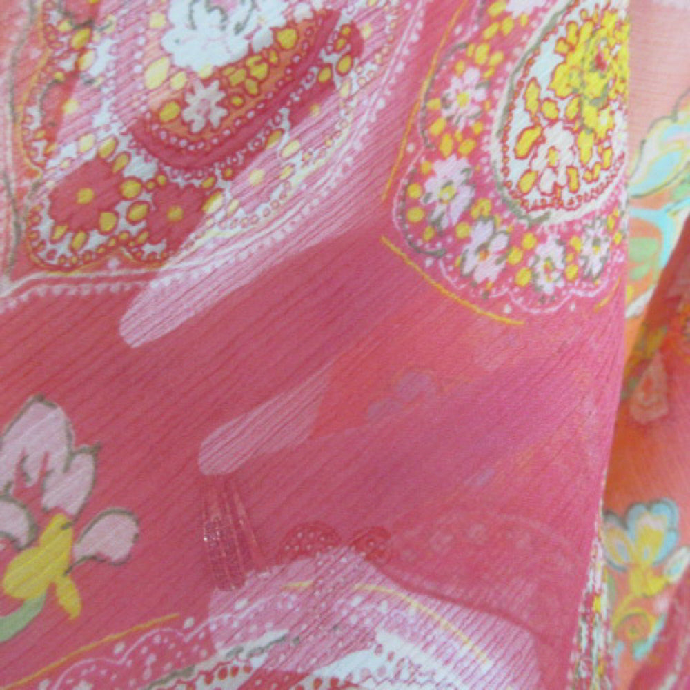 Ralph Lauren Paisley Silk Scarf - Long - 3581