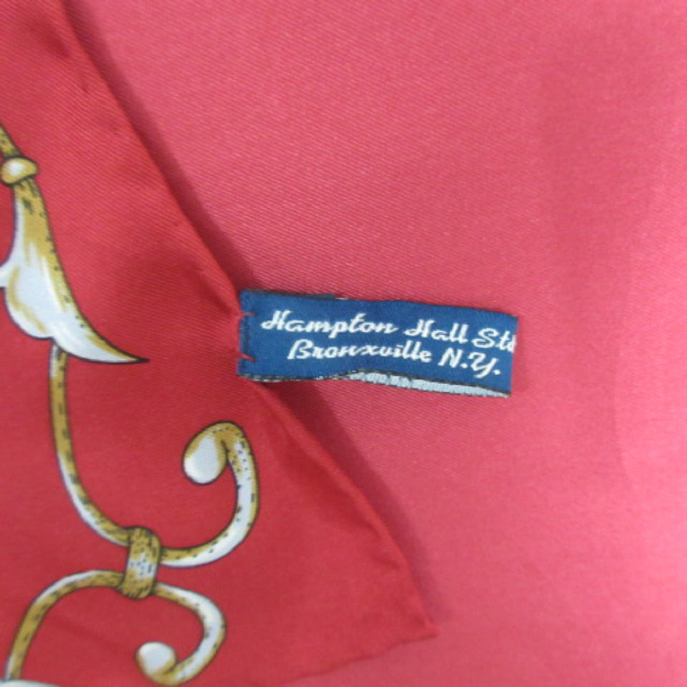 Hampton Hall Designer Silk Scarf - Square - 3632