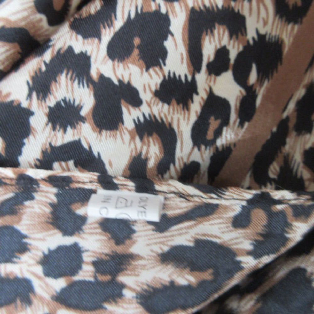 Exotic Leopard Animal Print Scarf - Square - 3857