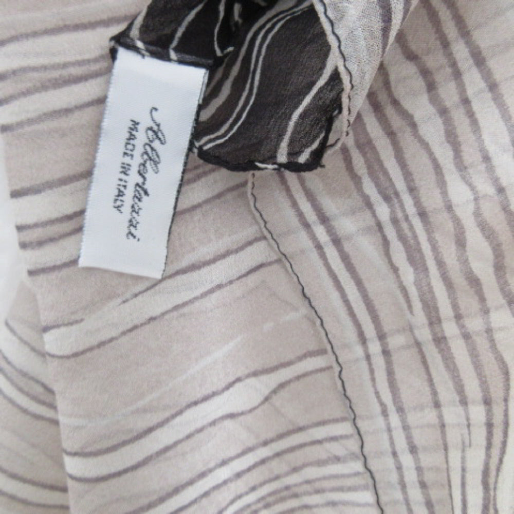 Albertazzi Italy Designer Silk Scarf - Long - 3934