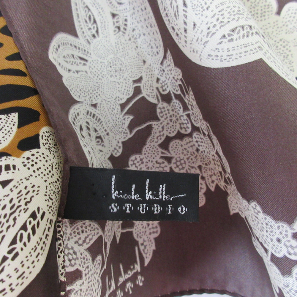 Nicole Miller Designer Silk Scarf - Long - 5454