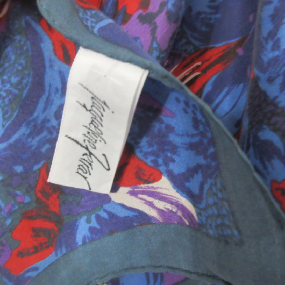 JACQUELINE FERRAR Floral Silk Scarf Long - 4089