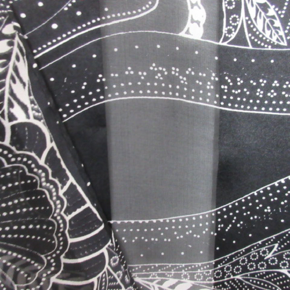 Jones New York Designer Silk Scarf - Long - 4097