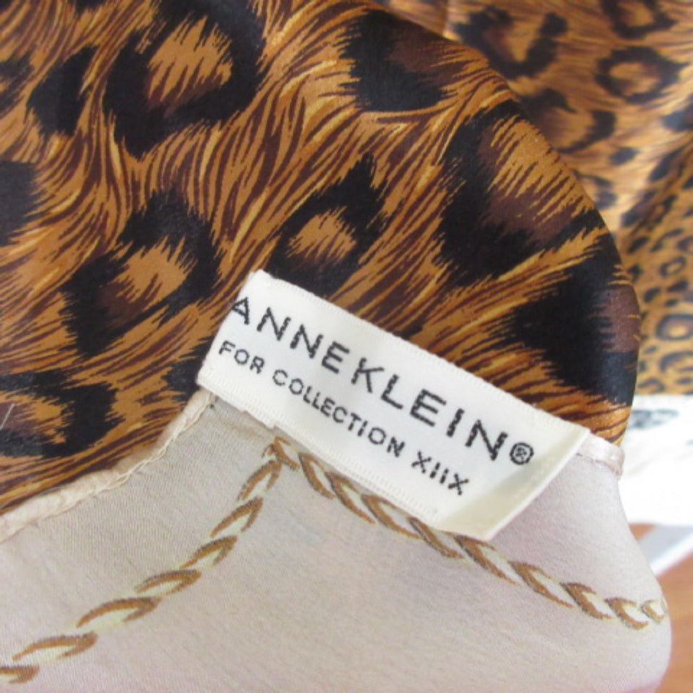 Anne Klein Designer Silk Scarf - Square - 4123