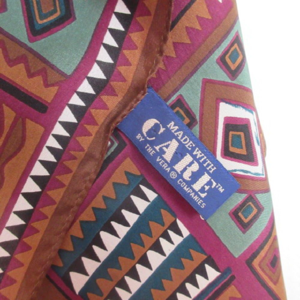PRE-COLUMBIAN TOTEM POLE VERA Silk Scarf - Long - 4171