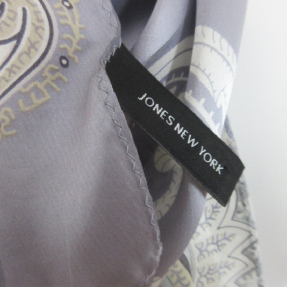 Jones New York Paisley Silk Scarf - Long - 4326