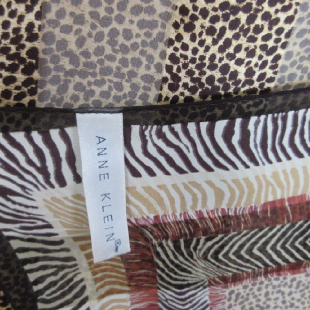 ANNE KLEIN Silk Scarf - Square - 4627