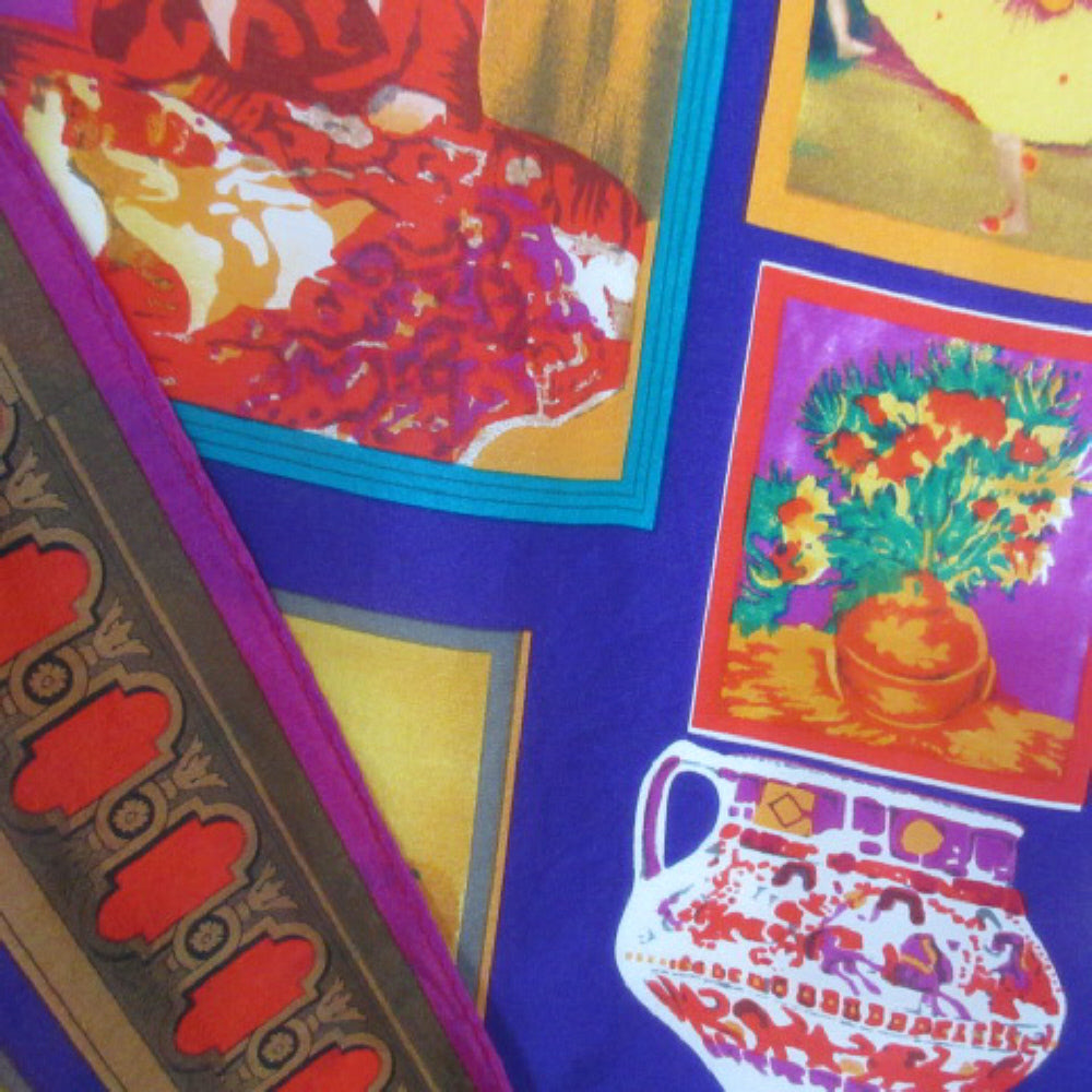 ACUTE Silk Scarf - Square - 4628