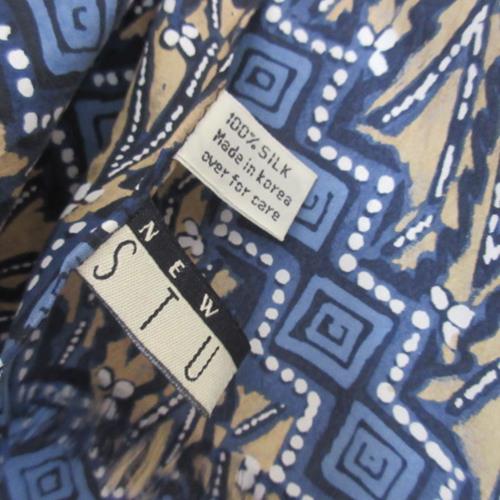New York Studio Designer Silk Scarf - Long – 4740