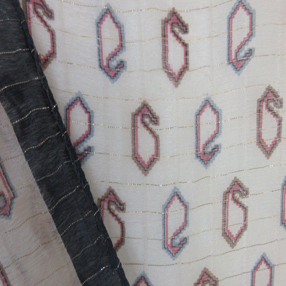 Monique Martin Boho Designer Silk Scarf - Long - 5491