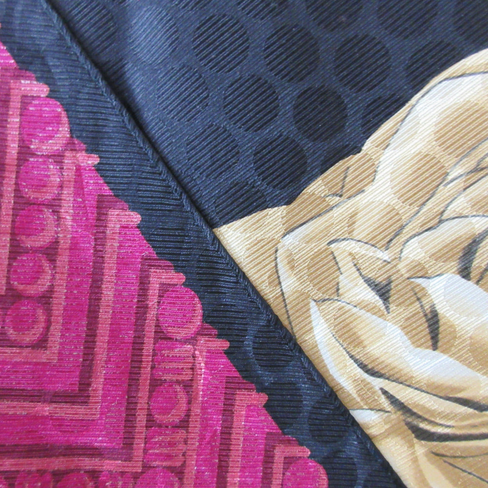 PERRY ELLIS Silk Scarf - Rose Floral - 31" Square - 5497