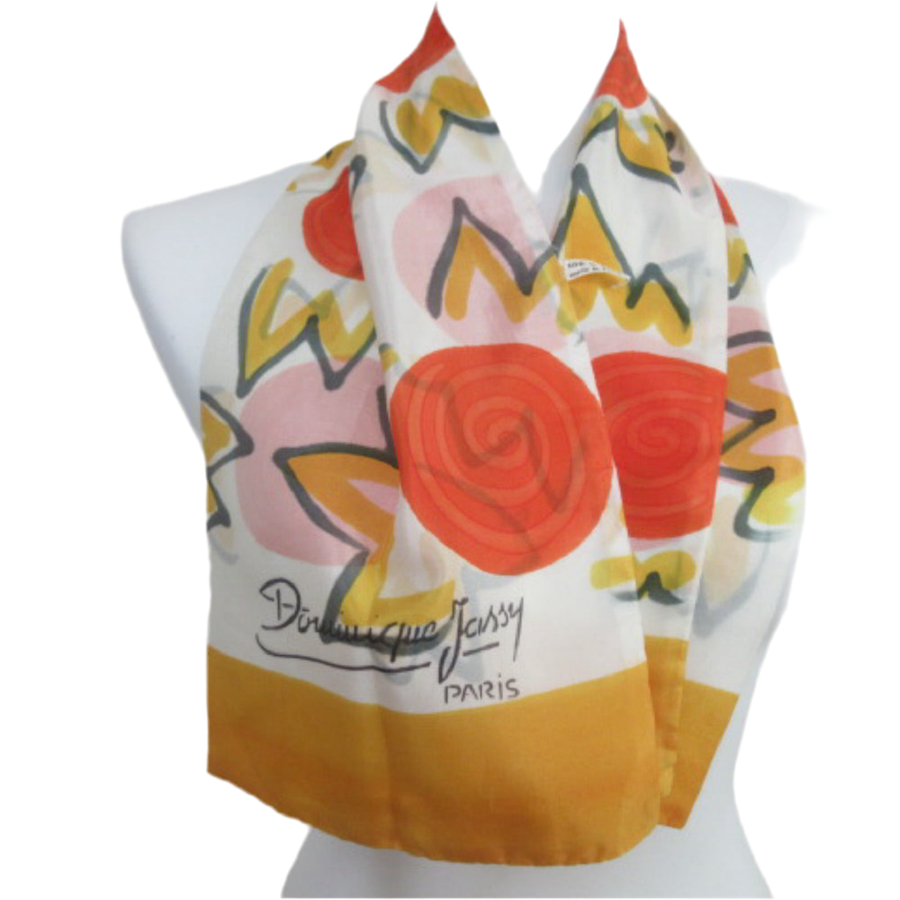 Dominique Jassy Paris Designer Scarf - Long - 3866