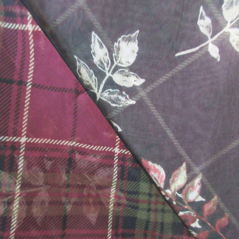 Talbots Designer Chiffon Silk Scarf - Small 21" Square - 5512