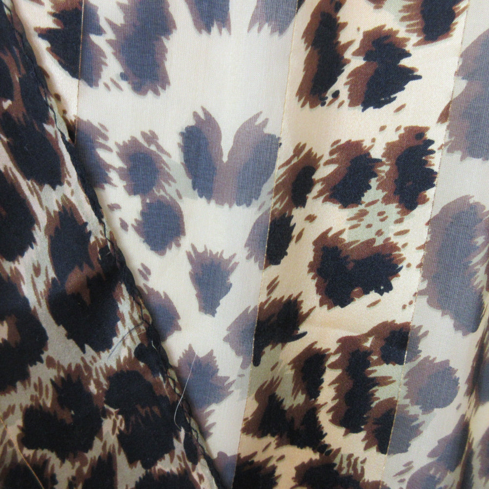NWT Oldstock Animal Print Silk Scarf - Long - 5515