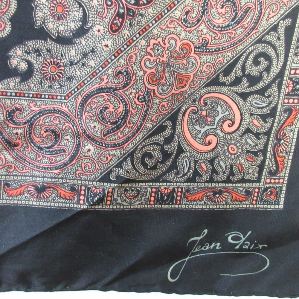 Jean Daix Vintage Designer Silk Scarf - Square - 5525