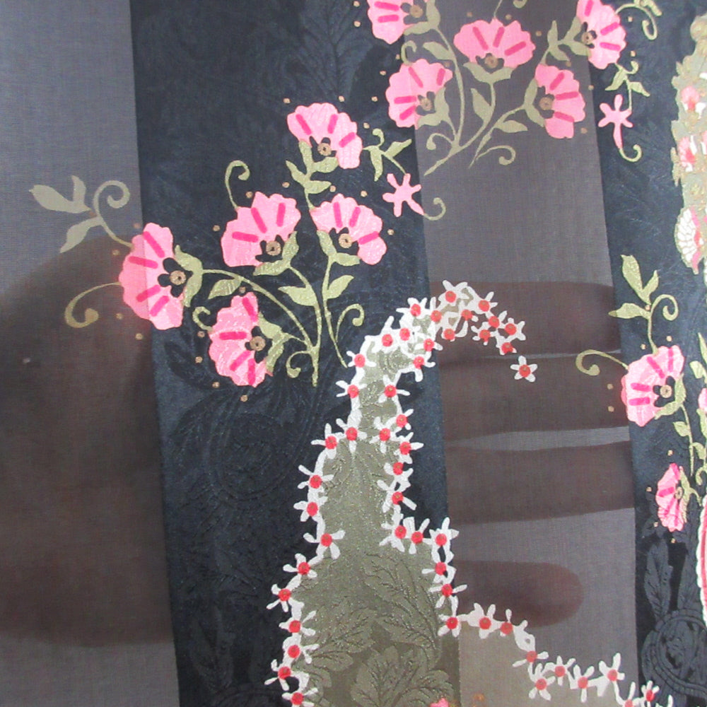 Harve Benard Floral Paisley Silk Scarf - Long - 5399