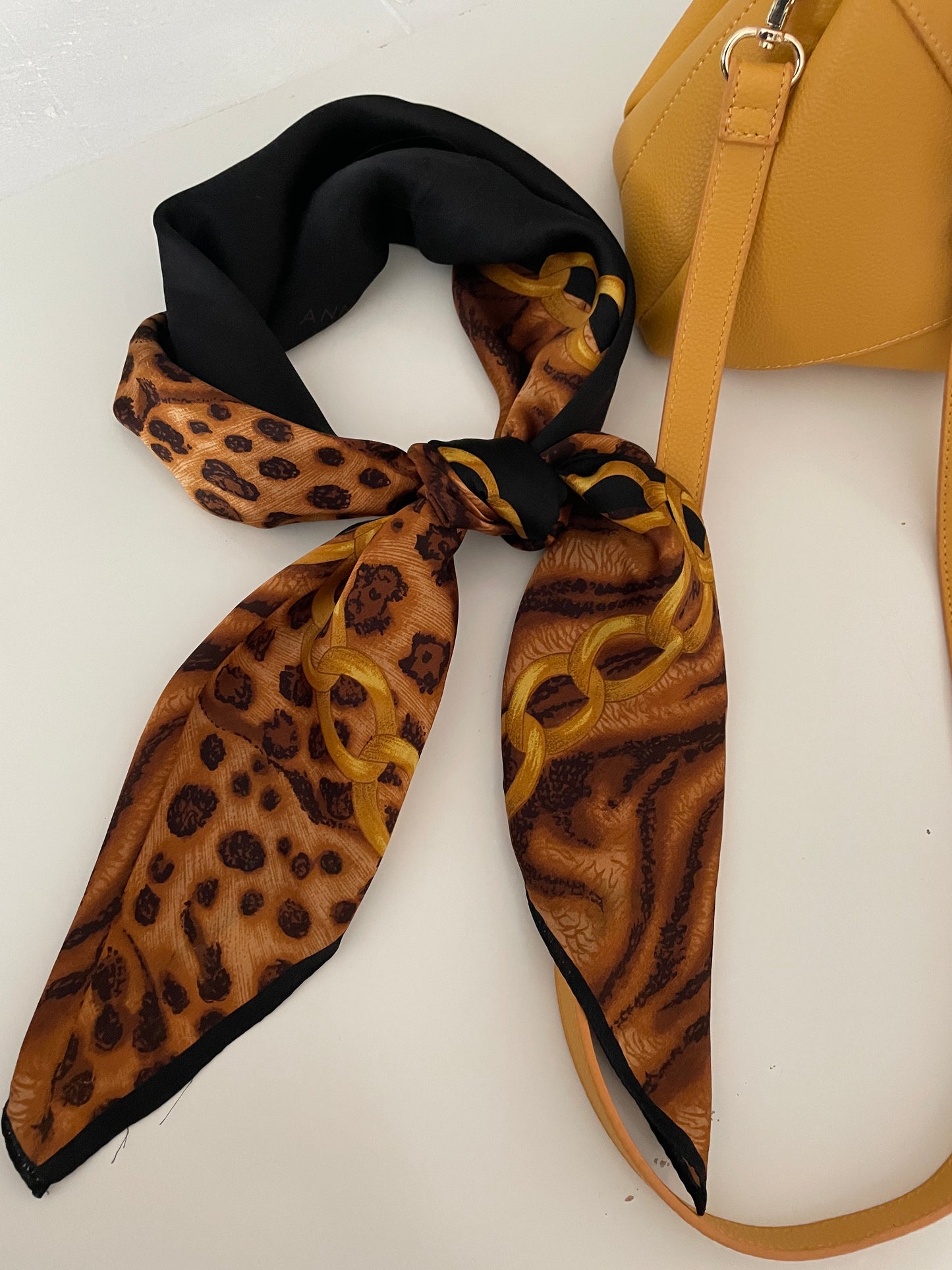Anne Klein Designer Silk Scarf - Square - 4832