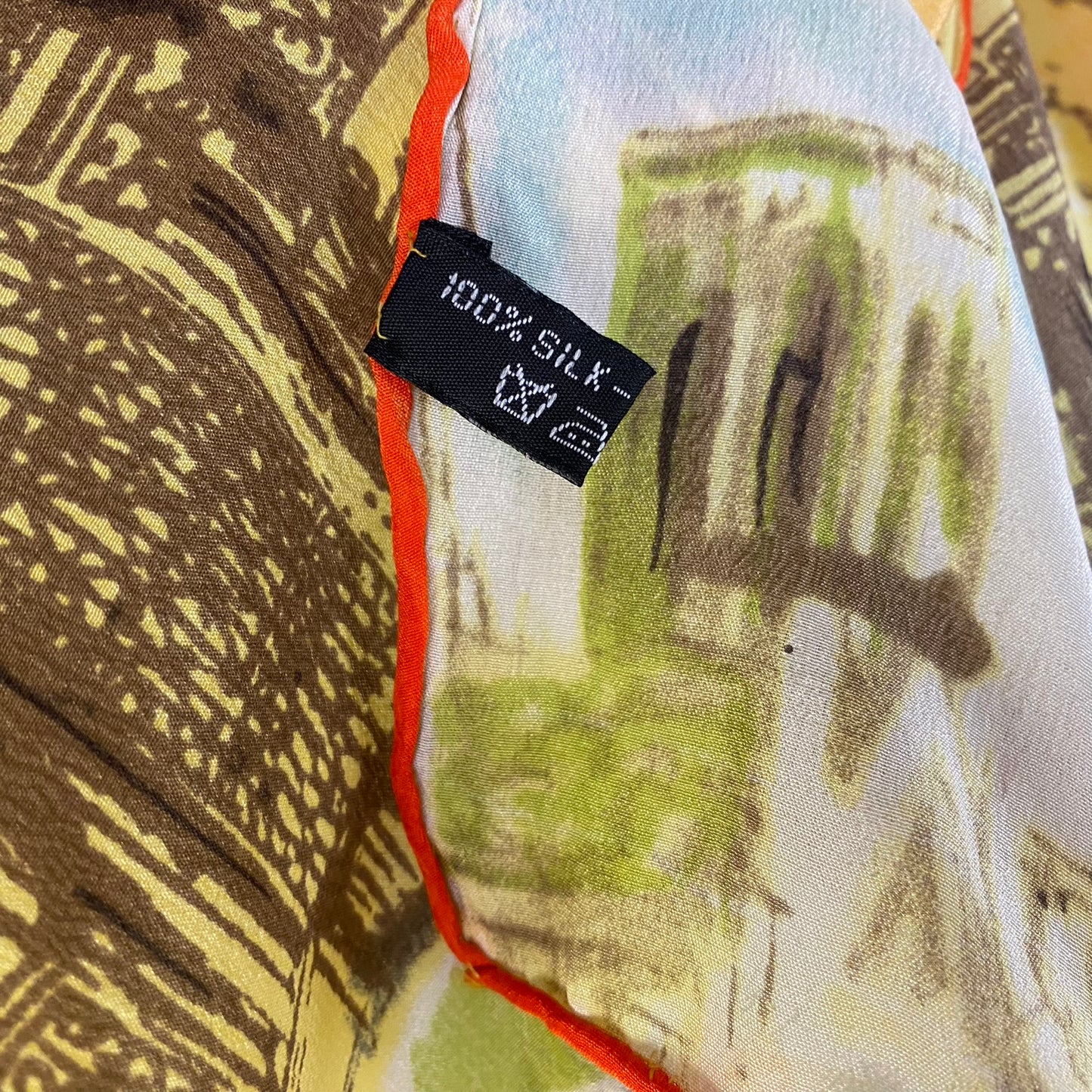 Paris Opera Designer Silk Scarf - Long – 4997