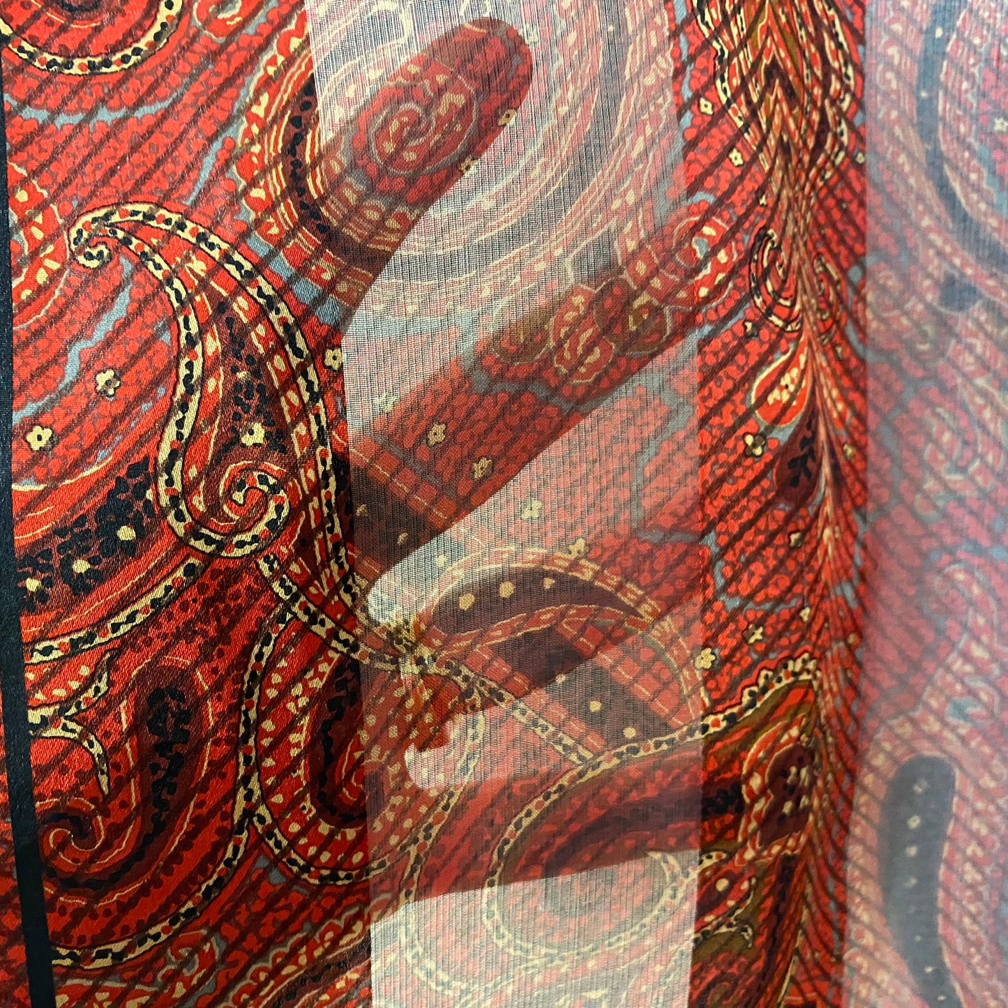 Liz Claiborne Paisley Art Silk Scarf - Long – 4999