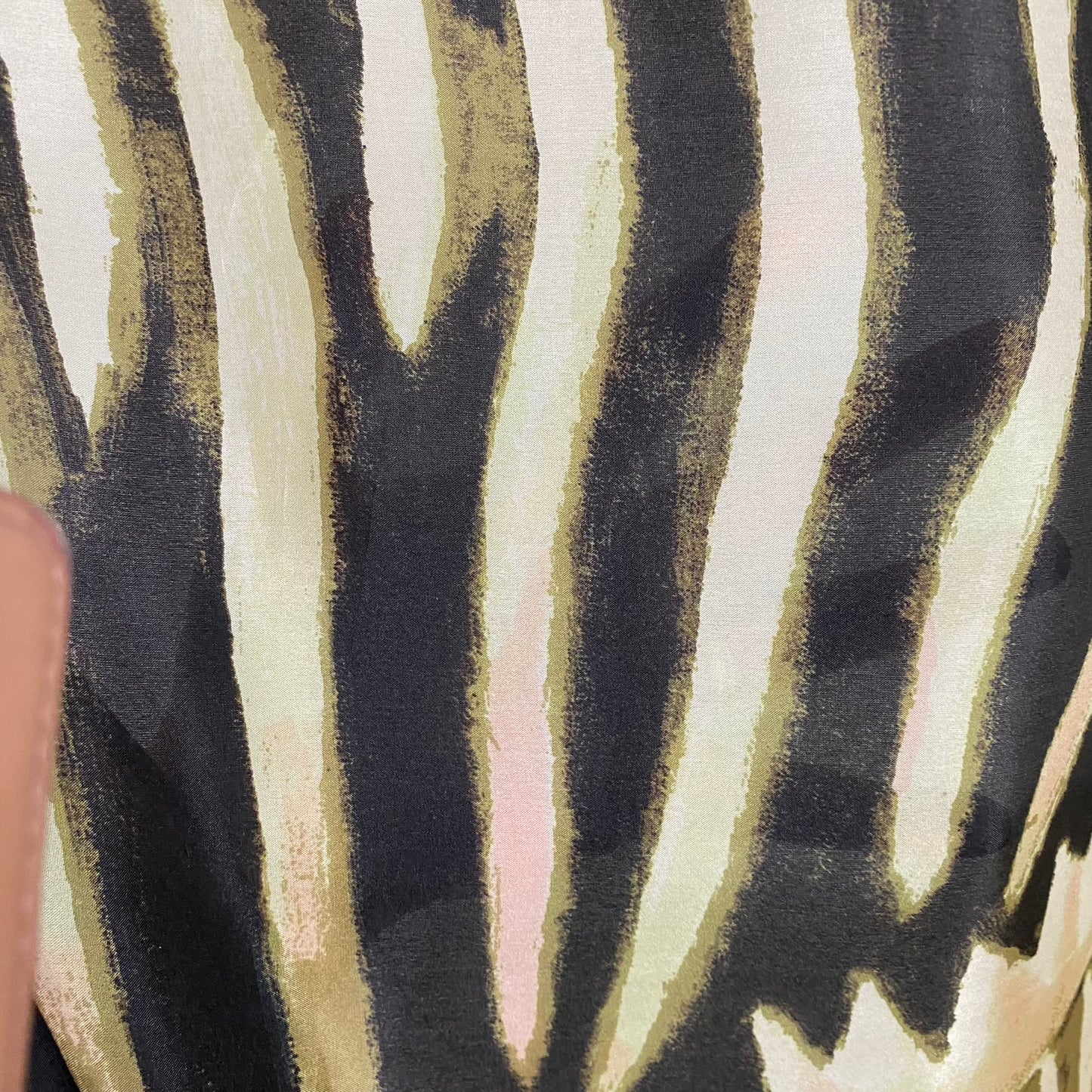 Very Vollbract Zebra Silk Scarf Square - 5016