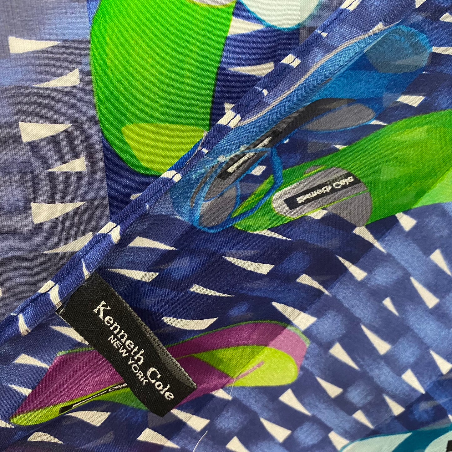 Kenneth Cole Flipflops Silk Scarf - Square – 5050