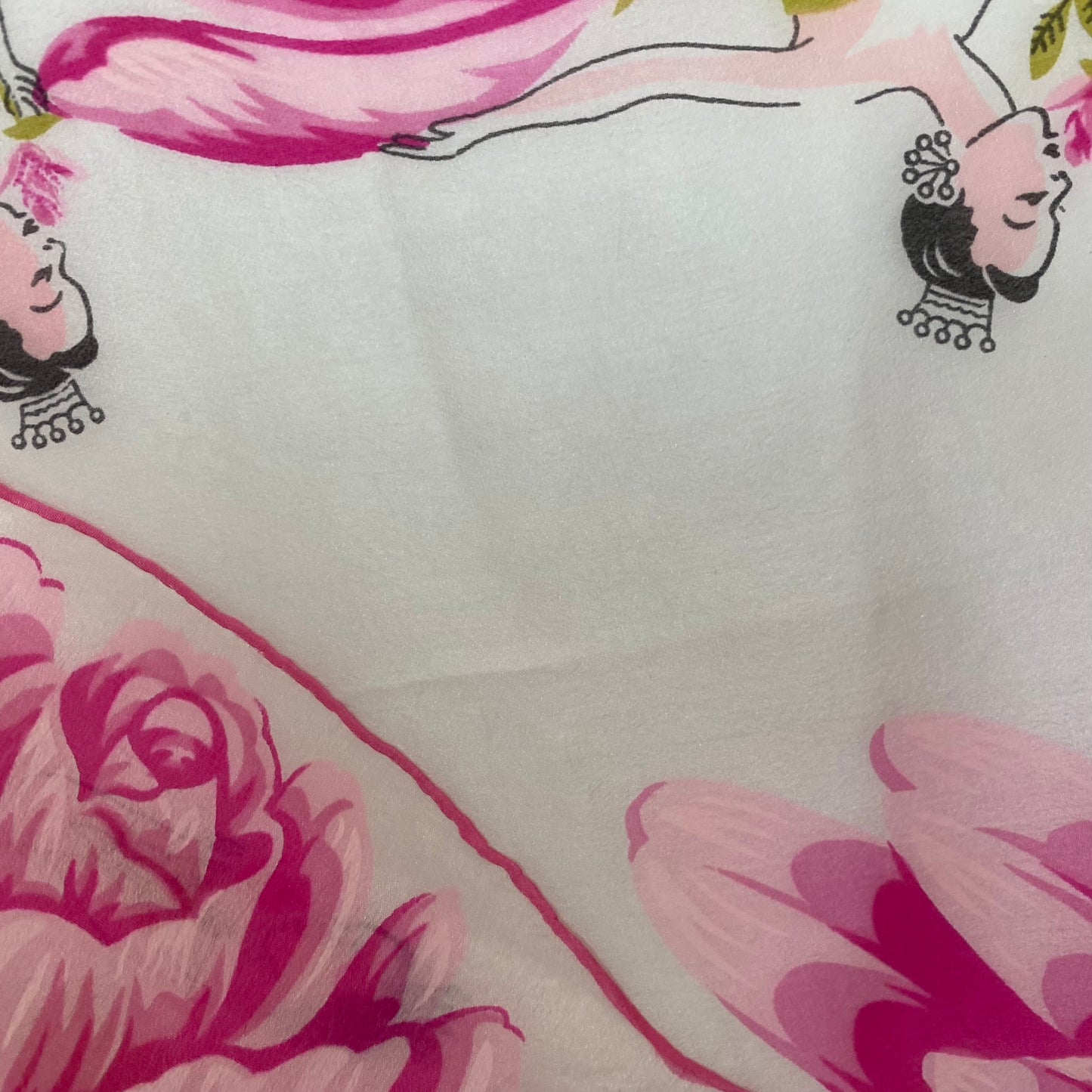 Ballerina Dancer Silk Scarf - Square - 5102