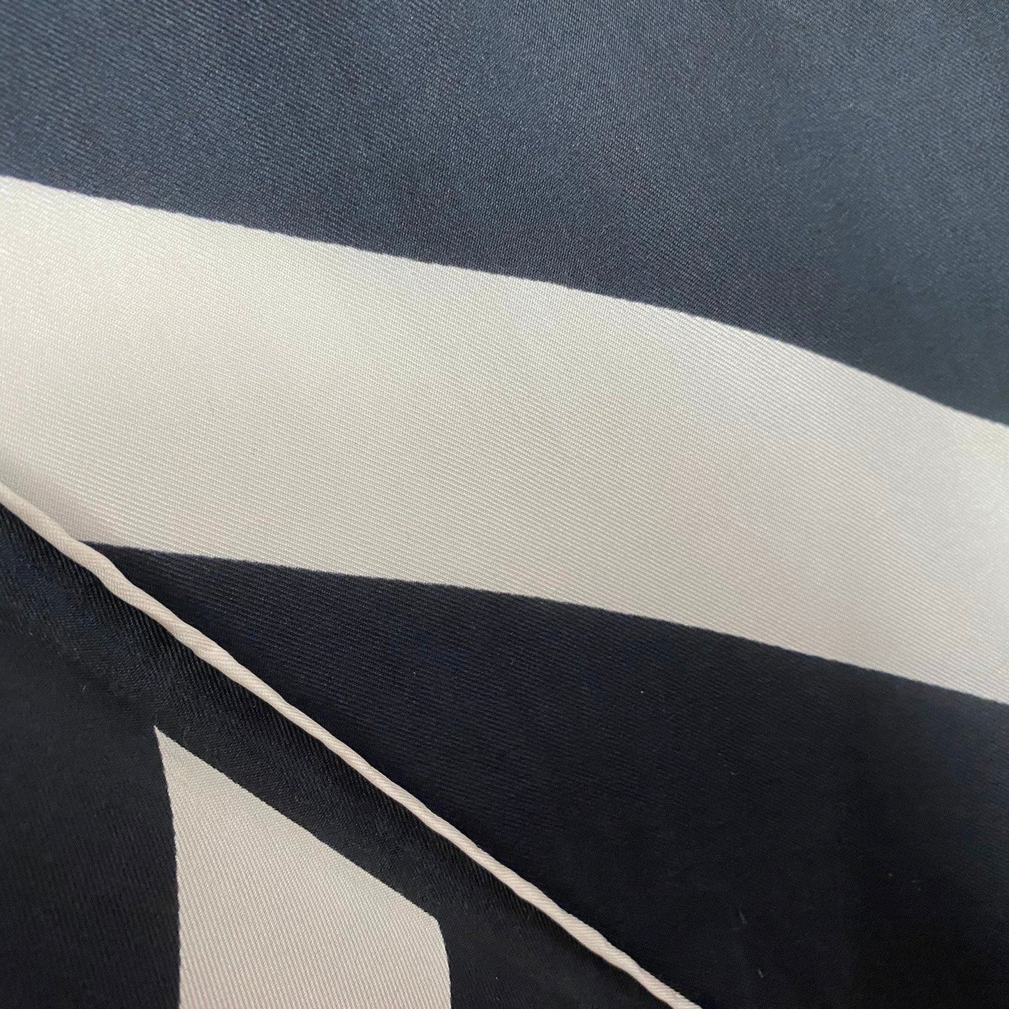 Rudi Gernreich Silk Scarf - Geometric - 15" x 57" Long