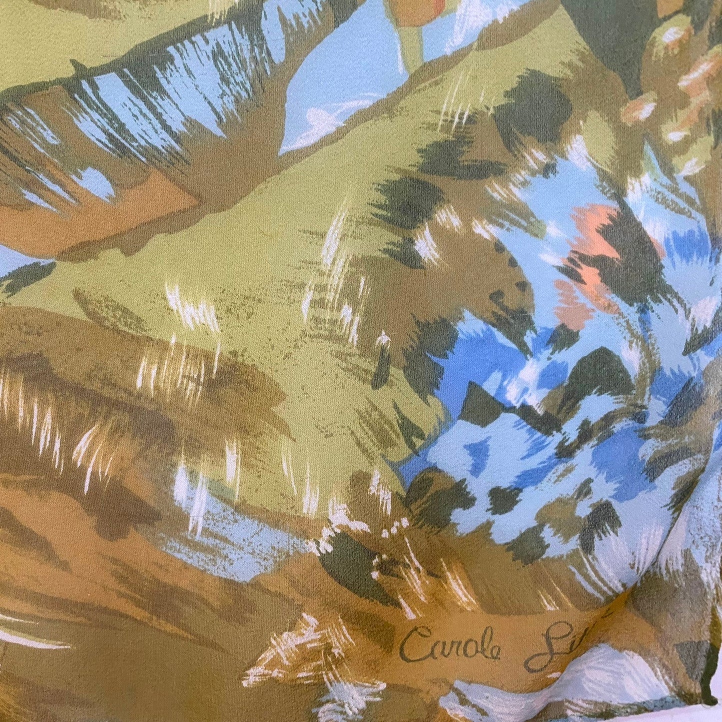 Carole Little Floral Silk Scarf - Long – 5133