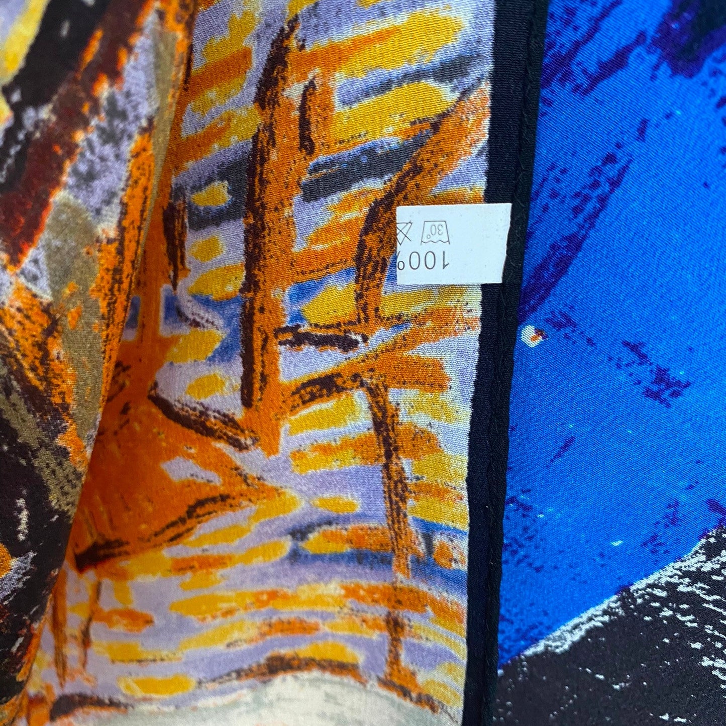Van Gogh Cafe Art Silk Scarf - Long – 5158