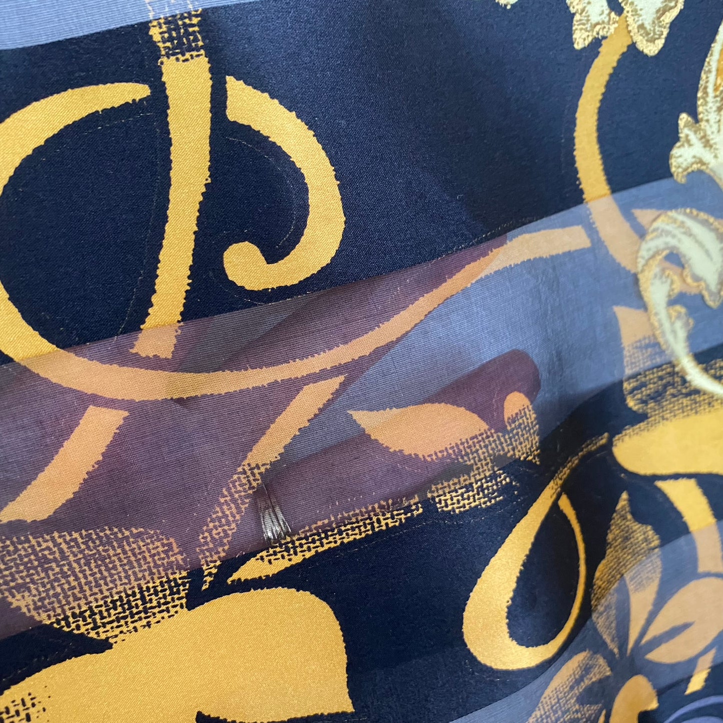 Ellen Tracy Designer Silk Scarf - 35" Square - 5206