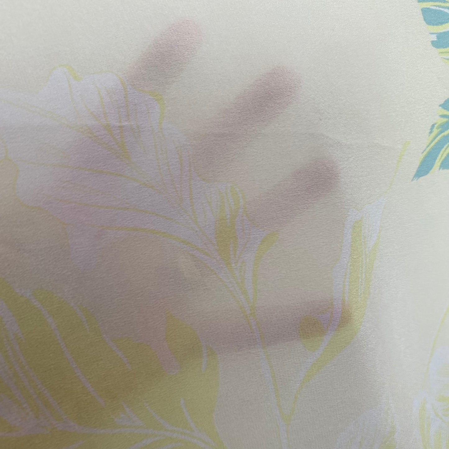JEAN DESSES Silk Scarf - Floral - 29" Square - 5223