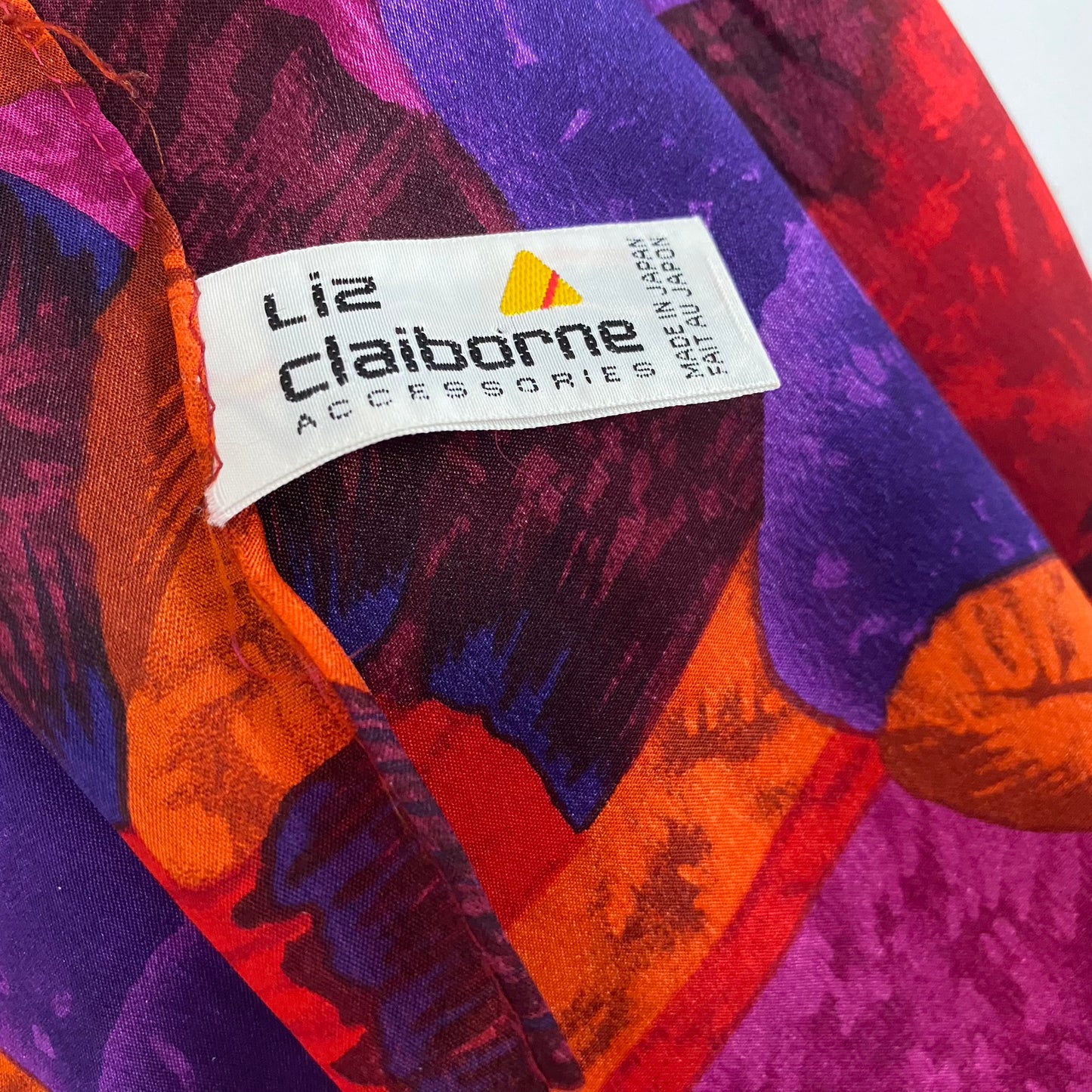 Liz Claiborne Tropical Floral Silk Scarf - Long – 5240