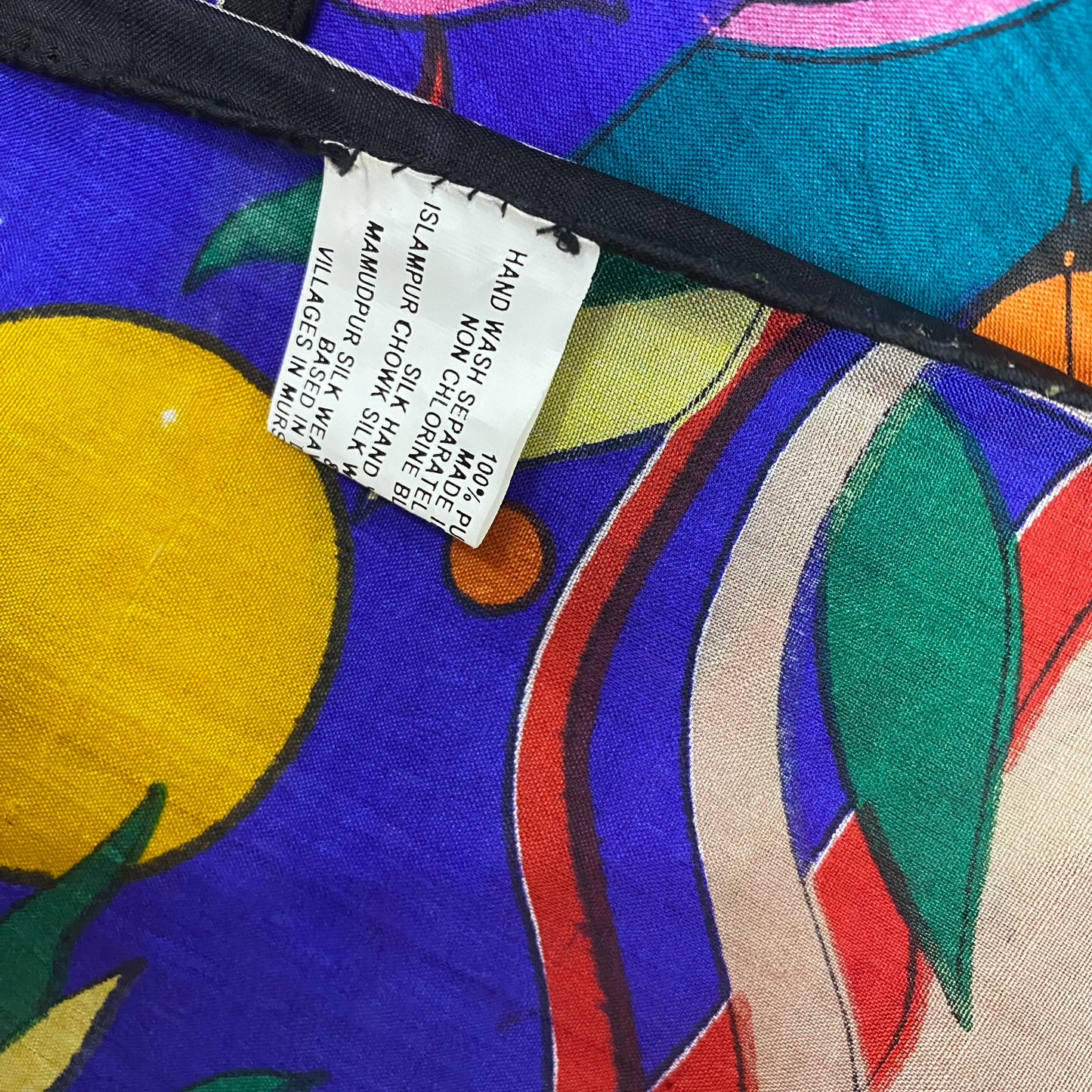Islampur Chowk Jungle Theme Silk Scarf - Long – 5248