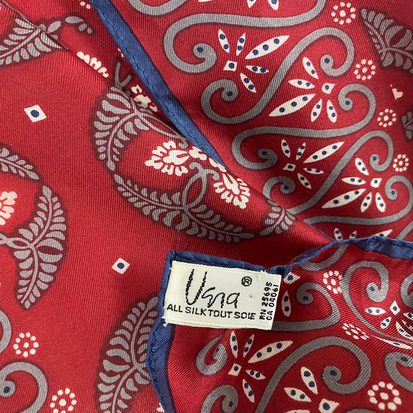 Vera Neumann Silk Scarf - Long - 5255
