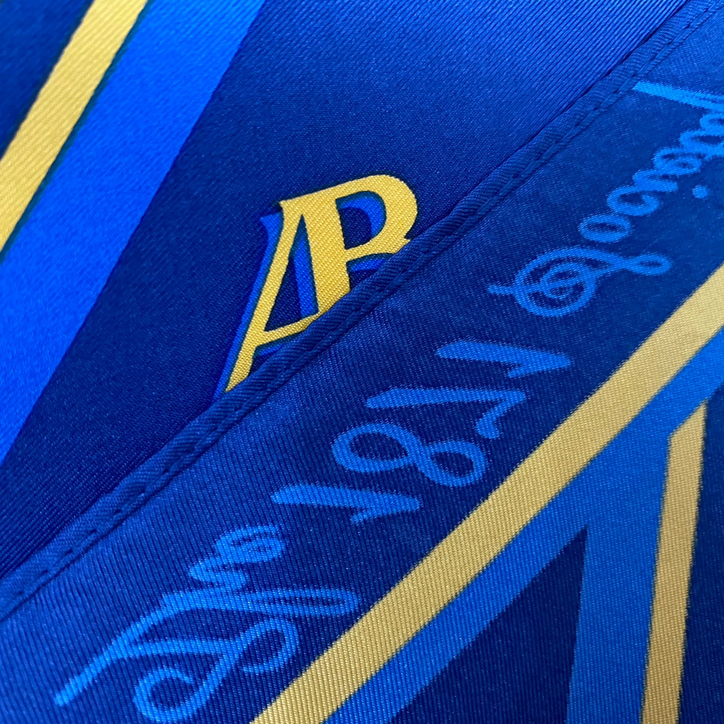 AB Silk Scarf - The 1871 Society Design Long - 5256